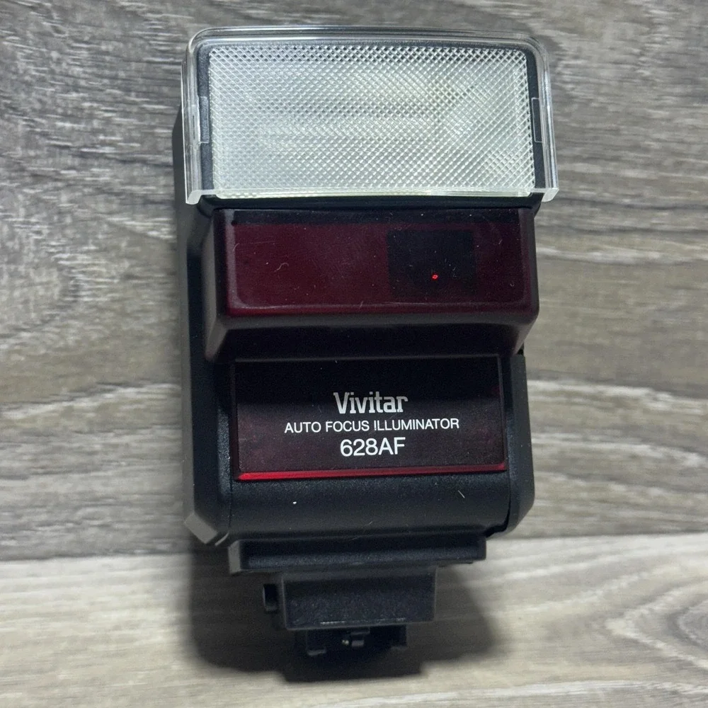 Vintage Vivitar 628AF TTL Dedicated Flash AF Illuminator Minolta AF‎ Japan Dynax